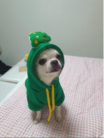 Festive Pet Holiday Sweater - Stylish Christmas Day Clothing For Pets