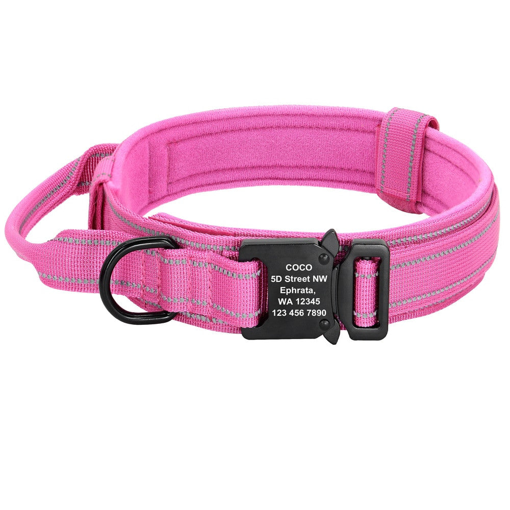 Personalized Military Tactical Dog Collar